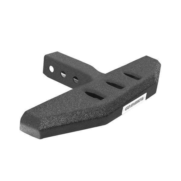 Go Rhino HItch Mount Fits 2 Receivers Raptor Style Flat Step 18 Width Non Extendable RB620ST